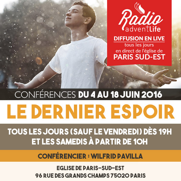 Conférences du 4 au 18 juin 2016 à Paris-Sud-Est