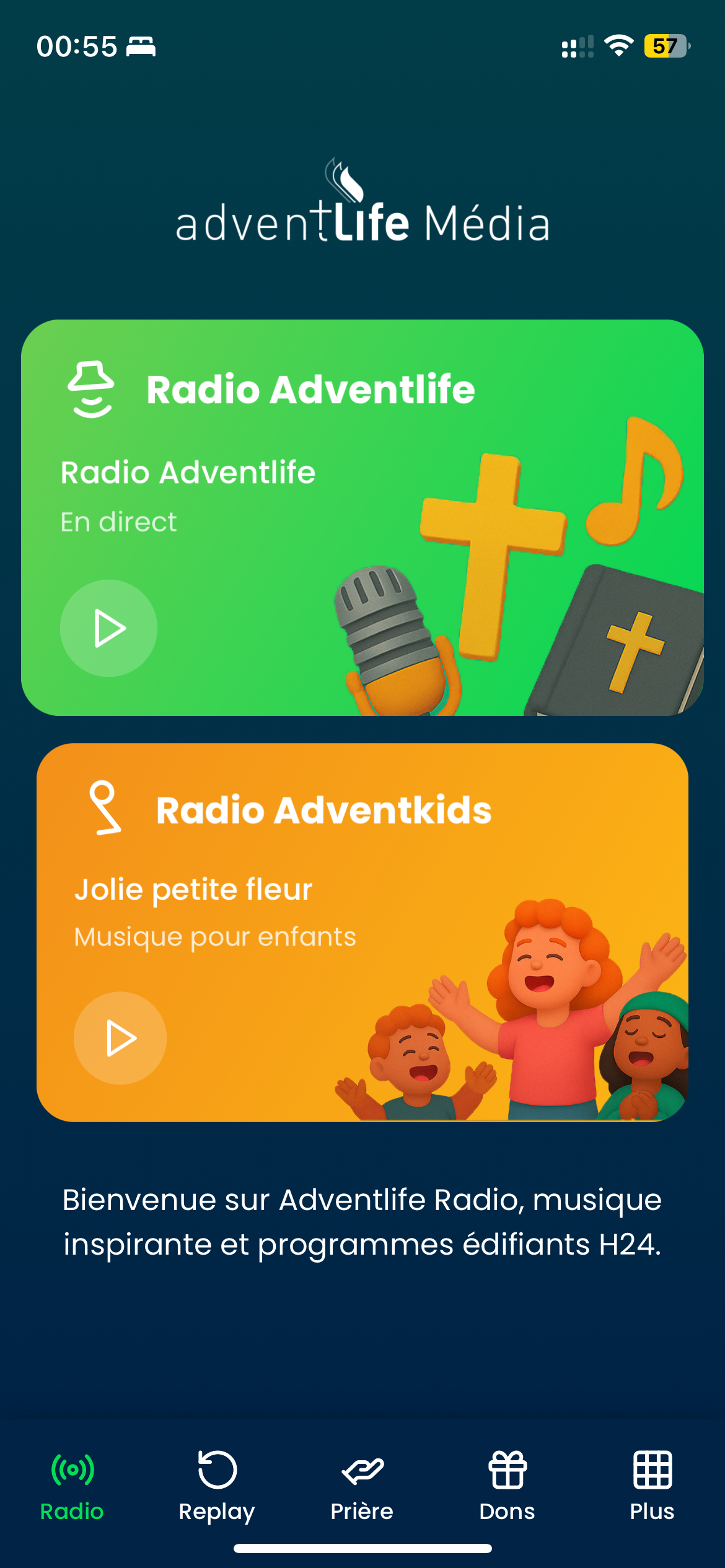 Accueil Radio Adventlife